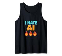 I Hate AI - Sarcasm Tank Top