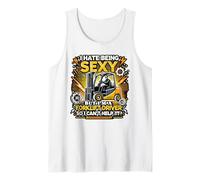 I Hate Being Sexy But I'am Forklift Driver Logistic Workers Tank Top