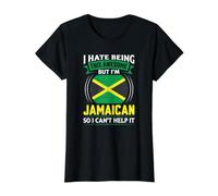 I Hate Being This Awesome But I’m Jamaican Value Graphic T-Shirt, Women, Black, M