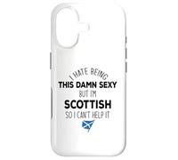 I HATE BEING THIS DAMN SEXY BUT I'M SCOTTISH Meme ON BACK Case for iPhone 17