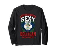 I Hate Being This Sexy But I'm Belizean Vintage Long Sleeve T-Shirt