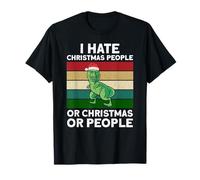 I hate Christmas people Anti Christmas T-Shirt