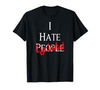 I Hate Cyclists product - Hate People Design Edition T-Shirt