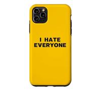 I Hate Everyone Funny Antisocial Introvert Misanthrope Quote Case for iPhone 11 Pro Max