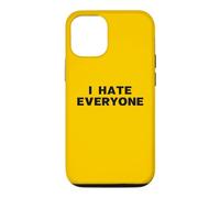 I Hate Everyone Funny Antisocial Introvert Misanthrope Quote Case for iPhone 12/12 Pro