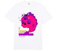 I Hate Everyone No Exception (Funny Weirdcore Statement) Comfort Colors Adult Heavyweight T-Shirt