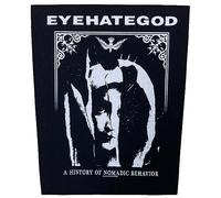 I Hate God EYE HATE GOD A HISTORY OF NOMADIC BEHAVIOR BACK PATCH PATCH