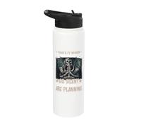 I Hate It When The Voices in My Head Go Silent I Never Know Stainless Steel Insulated Water Bottle