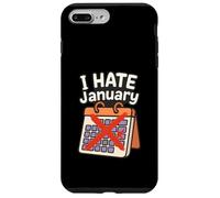 'I hate January' Calendar Personal Organisers Case for iPhone 7 Plus/8 Plus