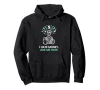 I Hate Money Ask Me How Professional Photographer Camera Pullover Hoodie