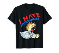 I Hate Mornings Funny Graphic for Men Women Kids T-Shirt