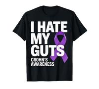 I Hate My Guts Crohn's Awareness for Supportive Advocates T-Shirt