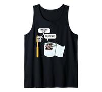 I Hate My Job Toothbrush Toilet Paper Humor Housekeeper Tank Top
