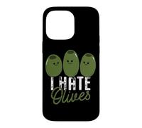 I Hate Olives Funny Food Anti Olive Case for iPhone 14 Pro Max