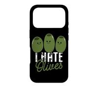 I Hate Olives Funny Food Anti Olive Case for iPhone 17 Pro