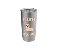 I Hate People Cute Lab Stainless Steel Insulated Tumbler