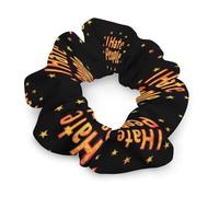 I Hate People Fashion Hair Bands Scrunchies for Women Soft Elastic Hair Ties Accessories
