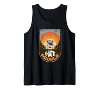 I Hate People Funny Campers Campfire Camping Tank Top