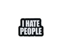 I Hate People Introvert Social Anxiety Enamel Pin, Sarcastic Antisocial Humor Brooch Badge, Funny Gift For Sassy Introvert Shy Person Antisocial Club, Rude Attitude Pin Brooch, Don't Talk To Me