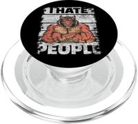 I Hate People - Muscular Tiger For Strong Women And Men PopSockets PopGrip for MagSafe