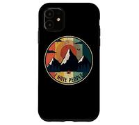 I Hate People Sarcasm Saying Peace Outdoors Nature Lover Case for iPhone 11