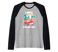 I Hate Pulling Out Inappropriate Humor Camper RV Rabbit Raglan Baseball Tee