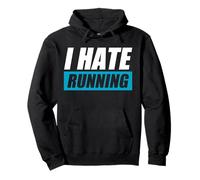 I Hate Running Jogging Runner Funny Running Pullover Hoodie