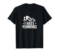 I Hate Running Trail Running Humor T-Shirt