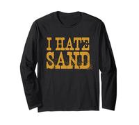 I Hate Sand Army Military Deployment Soldiers Long Sleeve T-Shirt