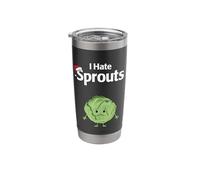 I Hate Sprouts Christmas Carrot Stainless Steel Insulated Tumbler