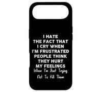 I Hate The Fact That I Cry When I’m Frustrated Funny Quote Case for iPhone Air