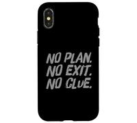 I Hate War Quote Say No To War No Plan No Exit No Clue Case for iPhone X/XS