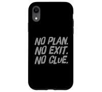 I Hate War Quote Say No To War No Plan No Exit No Clue Case for iPhone XR