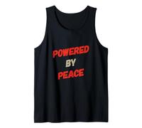 I Hate War Quote Say No to War Wars Powered by Peace Quotes Tank Top