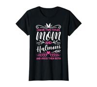 I Have 2 Titles Mom & Halmoni Grandma Mothers Day Cute T-Shirt