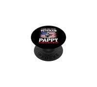 I Have 2 Tittles Veteran And Pappy Tee Fathers Day Patriotic PopSockets Adhesive PopGrip