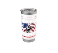 I Have 2 Tittles Veteran and Pappy Tee Fathers Day Patriotic Stainless Steel Insulated Tumbler