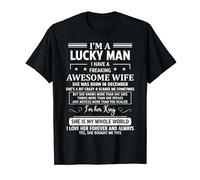 I Have A Freaking Awesome Wife She Was Born In December T-Shirt
