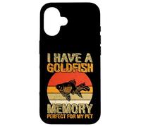 I have a Goldfish Memory perfect for my Pet Goldfish Case for iPhone 16