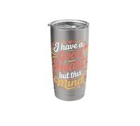 I Have A Good Heart But This Mind Chaotic Thoughts - Stainless Steel Insulated Tumbler