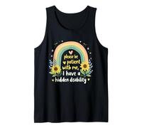 I Have a Hidden Disability Graphic Tee Shirts Men Women Kids Tank Top