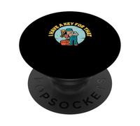 I Have A Key For That Facility Management Facilities Manager PopSockets Adhesive PopGrip
