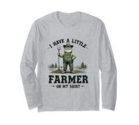 I Have A Little Farmer On My Farm Country Life Long Sleeve T-Shirt