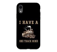 I Have A One Track Mind Train Engine Railroad Case for iPhone XR