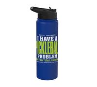 I Have A Pickleball Problem and I Dont Want A Solution Stainless Steel Insulated Water Bottle