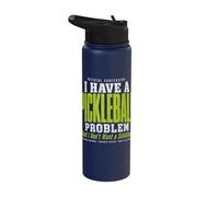 I Have A Pickleball Problem and I Dont Want A Solution Stainless Steel Insulated Water Bottle