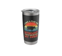 I Have A Plan for Retirement I Plan to Hang Out with My Cows Stainless Steel Insulated Tumbler