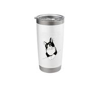I Have a Problem with Authority - cat Stainless Steel Insulated Tumbler