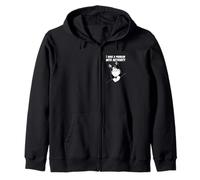 I have a problem with authority - cat Zip Hoodie