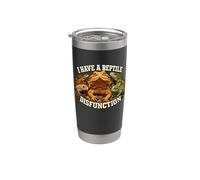 I Have A Reptile Dysfunction Funny Unhinged Word Play Meme Stainless Steel Insulated Tumbler